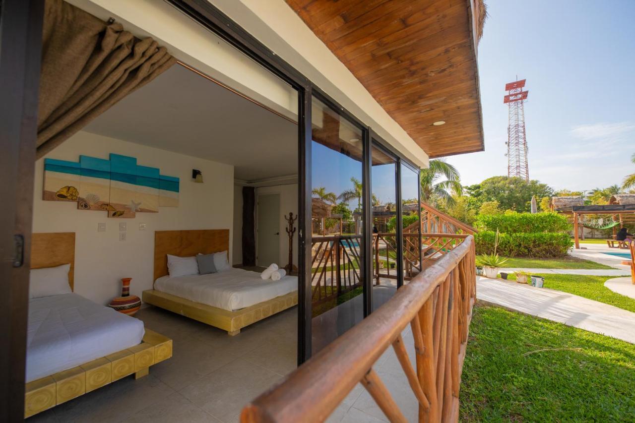 Hotel & Beach Club Ojo De Agua 莫雷洛斯港 外观 照片